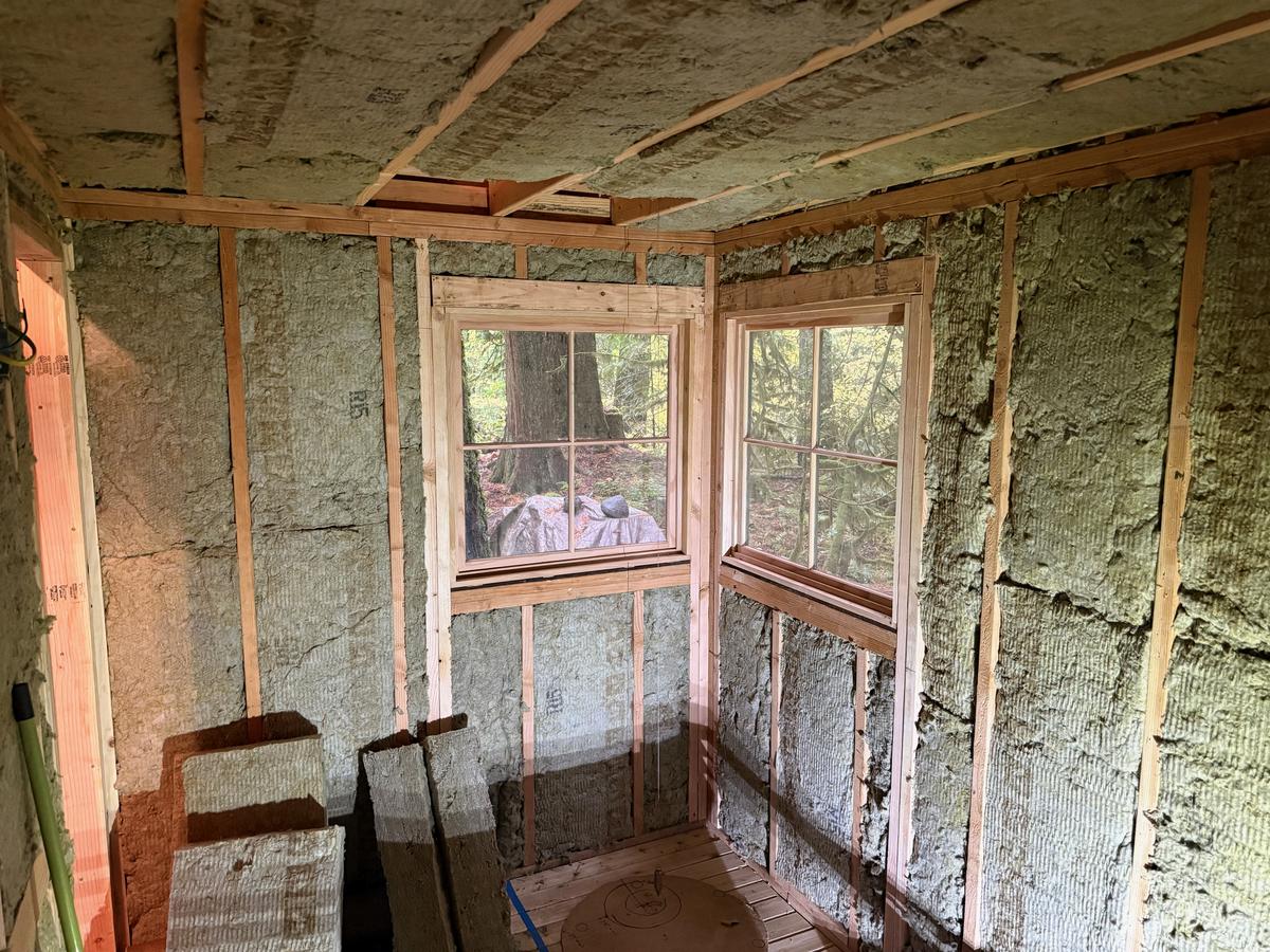 Insulation around window