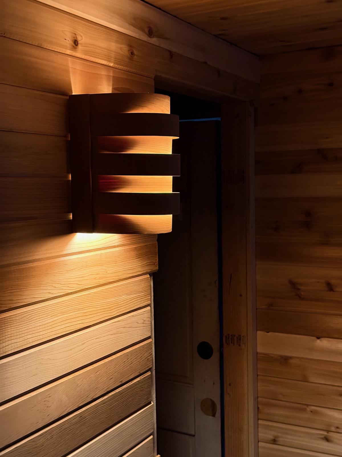 Sauna wall light